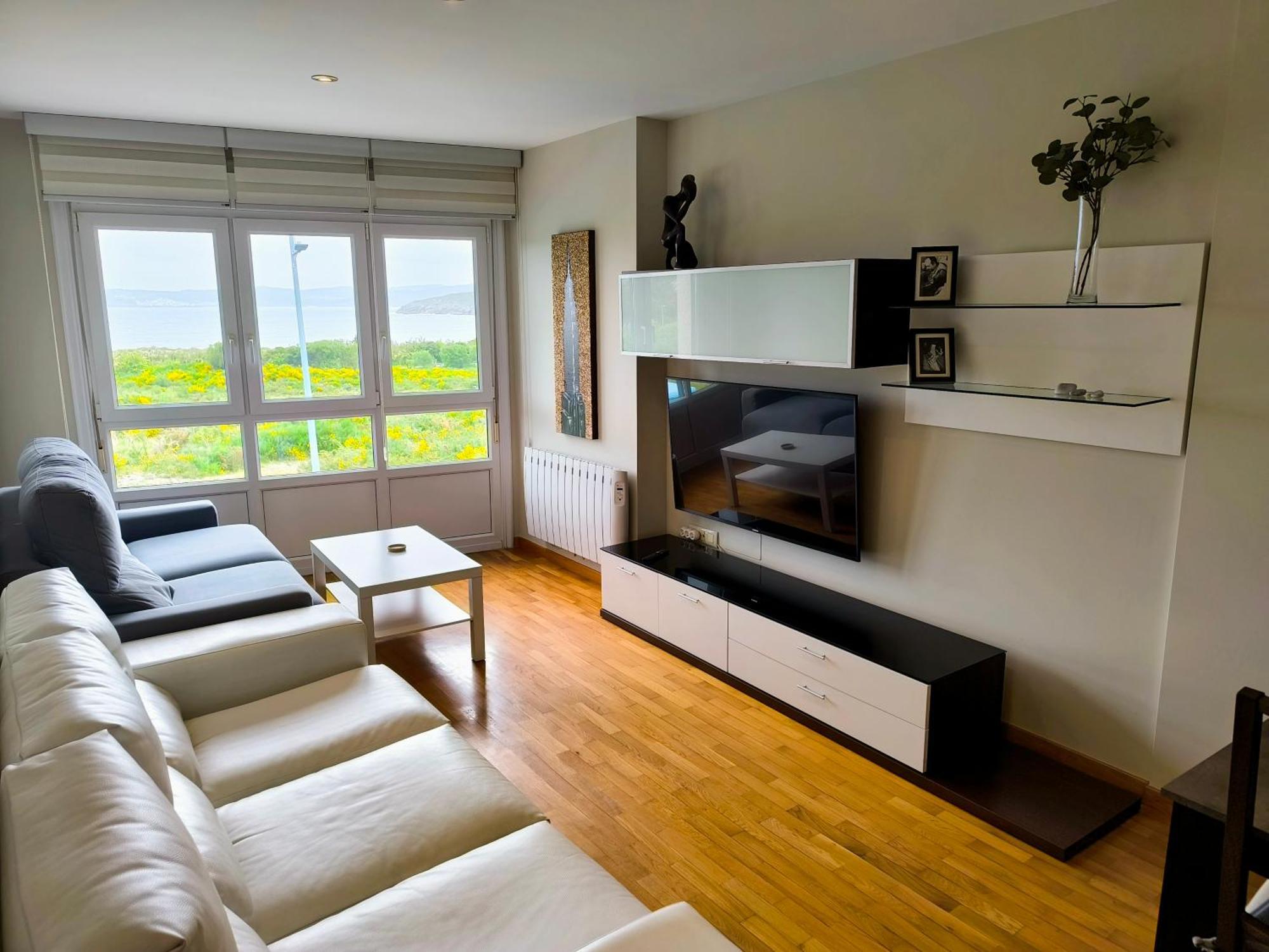 Piso En Primera Linea De Playa En Laxe Ngoại thất bức ảnh